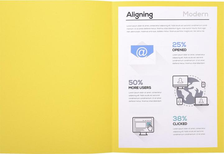 Actual product image Exacompta Collection folders - File covers (24 x 32 cm, 50 x)