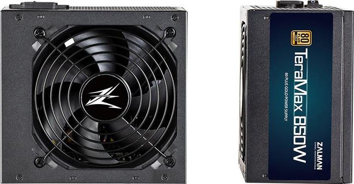 Actual product image Zalman ZM850-TMX TerraMax 80 PLUS GOLD PSU 850W/Full-modular 99.9% Active PFC/Single (850 W)