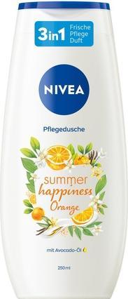 Image du produit NIVEA Gel douche Caring Summer Happiness Orange 250 ml (250 ml)
