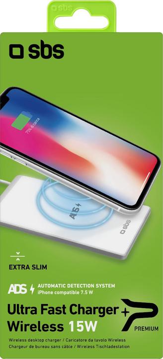 Actual product image SBS Ultra-Thin 15 W Wireless Charging Base (15 W)