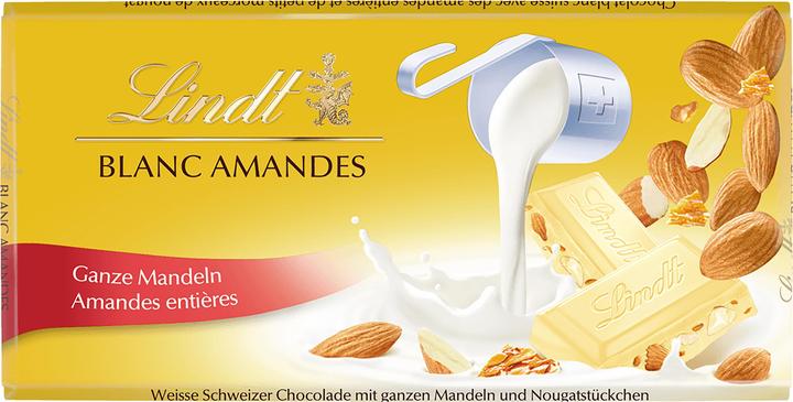 Actual product image Lindt Blanc Amandes (100 g)