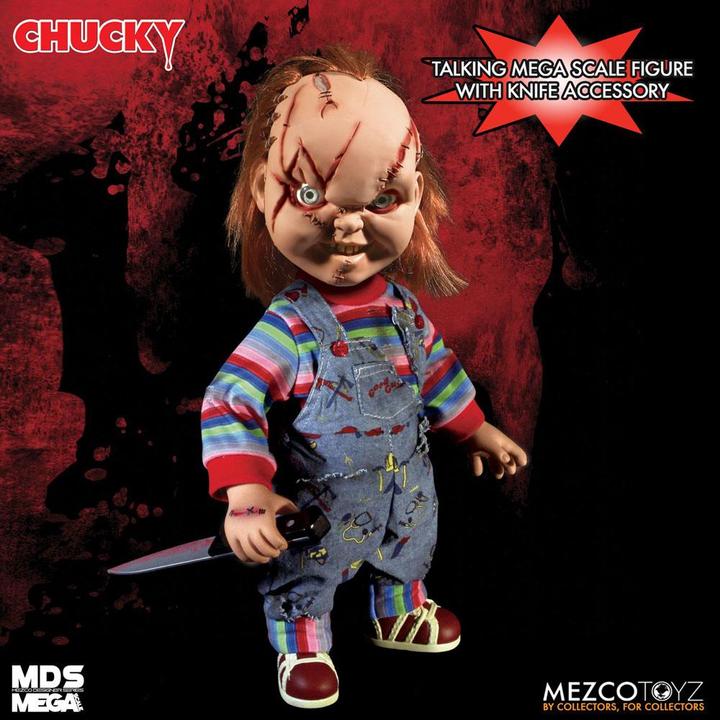 Immagine prodotto Mezco Toys Bambole morte viventi: Chucky la bambola assassina - Bambola parlante