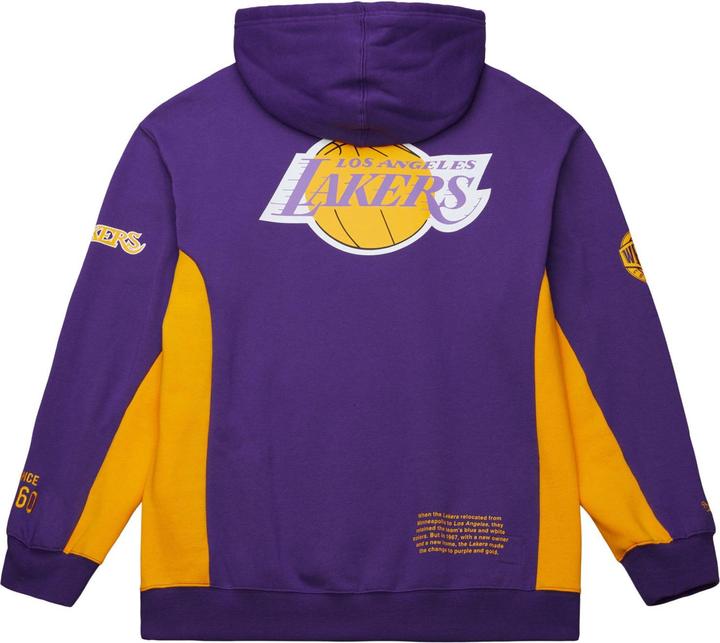 Produktbild Mitchell & Ness Fleece Hoody ORIGINS Los Angeles Lakers - XL (XL)
