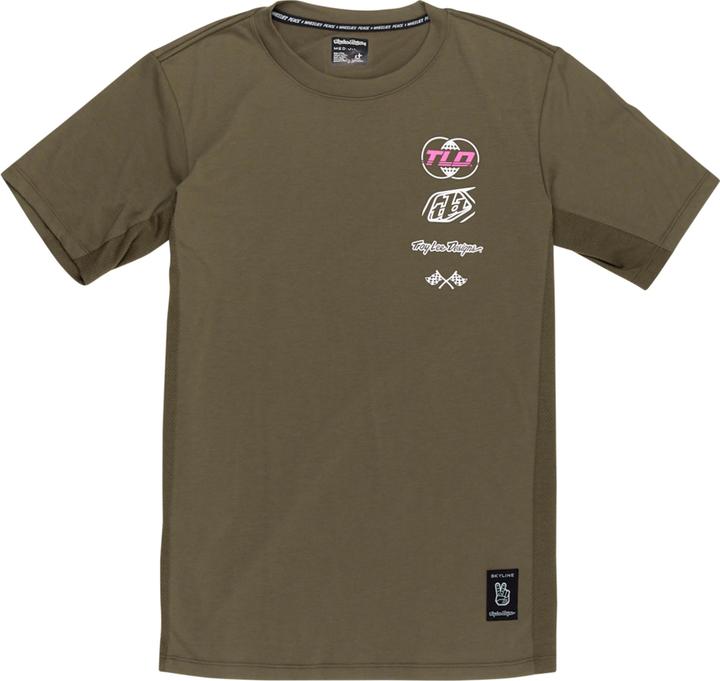 Immagine prodotto Troy Lee Designs Skyline LS Ride Tee, Worldwide, caper, S (S)