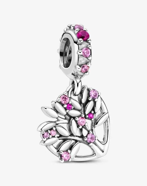 Image du produit Pandora Arbre de famille avec conte de fées fantaisiste (Pierres, Argent 925)