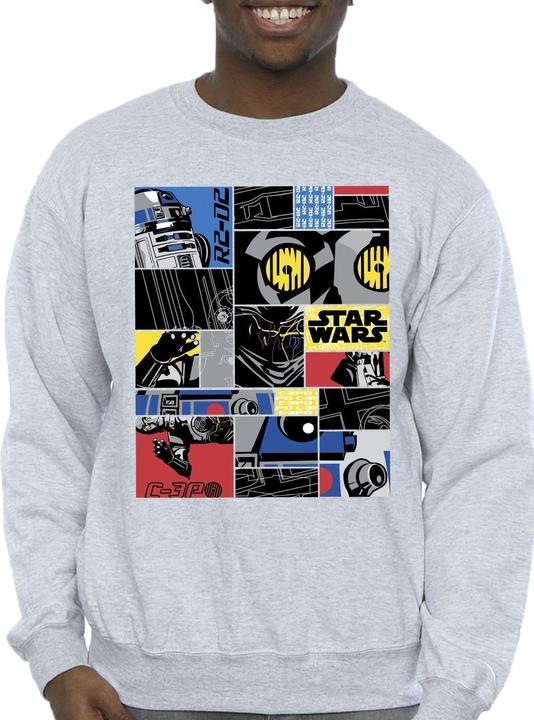 Immagine prodotto Star Wars Droid Montage Felpa Uomo (M)