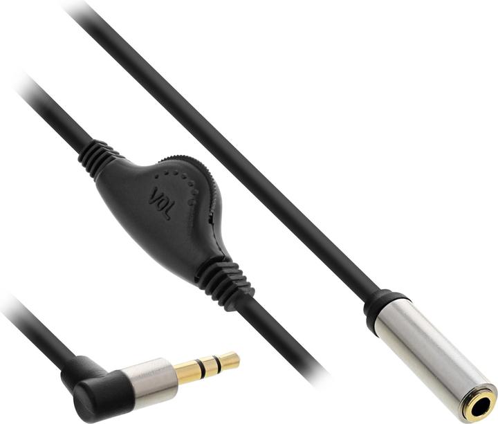 Produktbild InLine Slim Audio Kabel Klinke (0.25 m, 3.5mm Klinke (AUX))