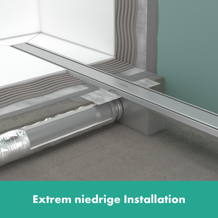 Actual product image hansgrohe HG RainDrain Compact complete shower channel set 1200mm (1200 mm)
