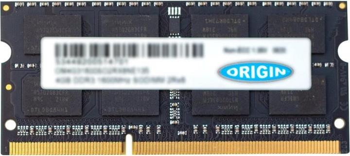 Origin Storage 4GB DDR3 1600MHz SODIMM 1Rx8 Non-ECC 1.35V (Ships as 1600mHz 2Rx8) (1600 MHz, DDR3-RAM, SO-DIMM)