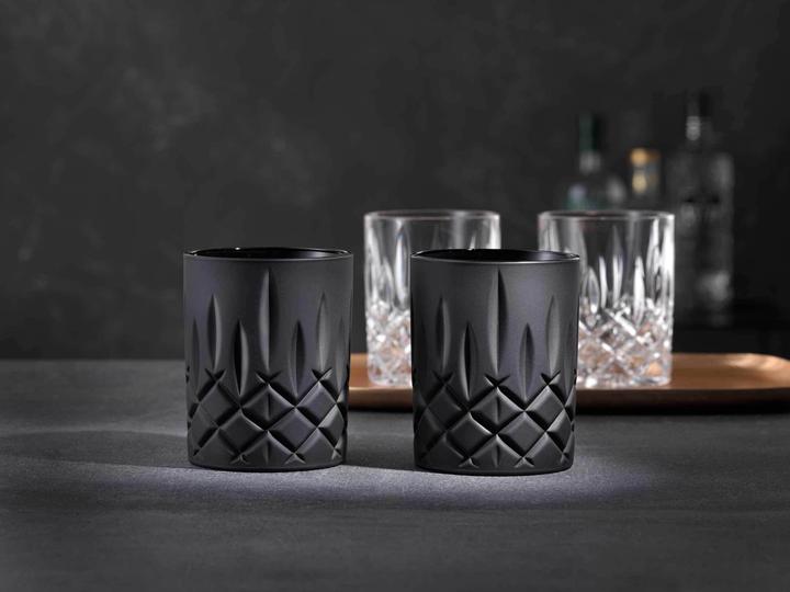 Actual product image Nachtmann Whiskygläser Noblesse Black Edition (2.95 dl, 2 x, Whisky glass)