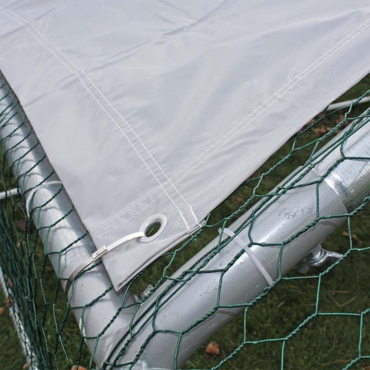 Actual product image Wiltec Free-range enclosure 6x3x2m outdoor enclosure aviary chicken coop small animal enclosure