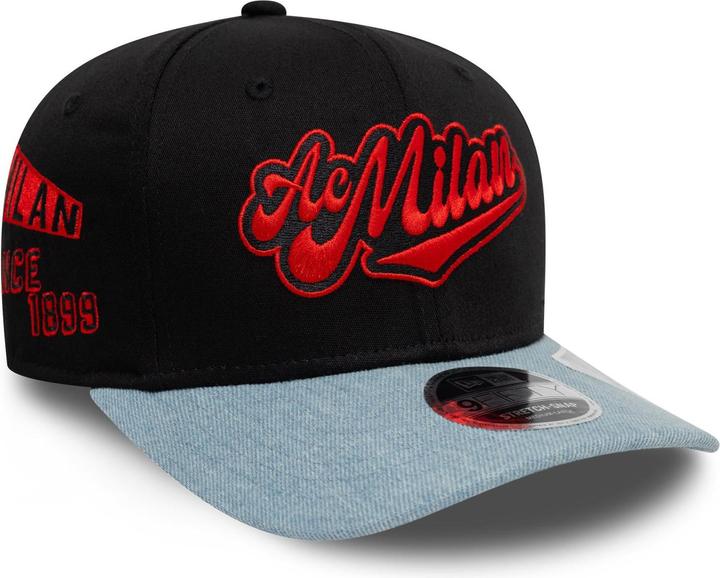 Image du produit New Era 9Fifty Stretch Snapback Cap - DENIM AC Milan (S/M)