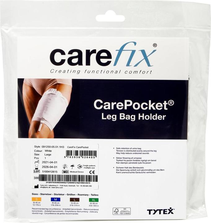 Image du produit Carefix fixation poche à jambe
