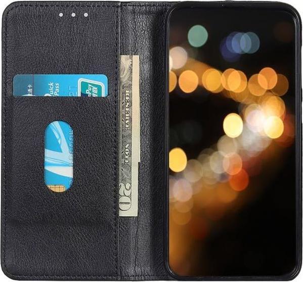 Produktbild MU Classic Litchi V Leder Bookcover Series (Apple iPhone 12 Pro Max)