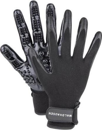 Waldhausen Putz- und Pflegehandschuh für Pferde L