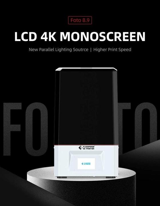 Image du produit FlashForge Imprimante 3D Foto 8.9 LCD Mono
