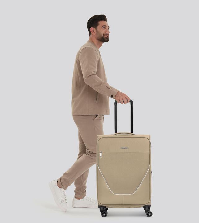 Image du produit Stratic taska 4 roues trolley M 65 cm avec soufflet d'extension (74 l, M (50 - 90l))