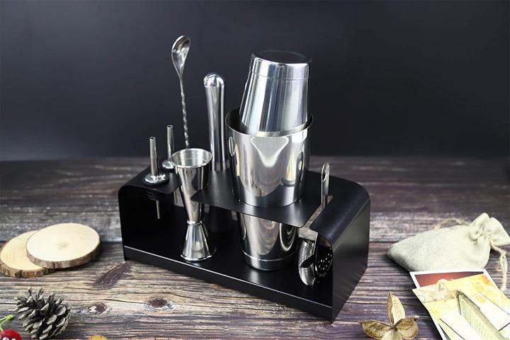 Immagine prodotto Skyfish Set di accessori da bar da 8 pezzi (Set da cocktail)