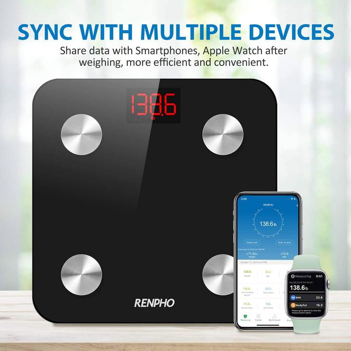 Actual product image Renpho Body fat scale (180 kg)