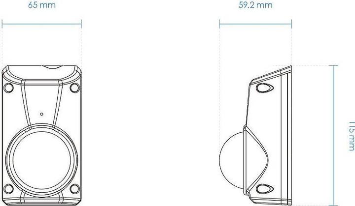 Productafbeelding Vivotek MA9322-EHTVL Multi Sensor Camera Buiten Vandaal Koepel 4x4MP (2688 x 1920 Pixels)
