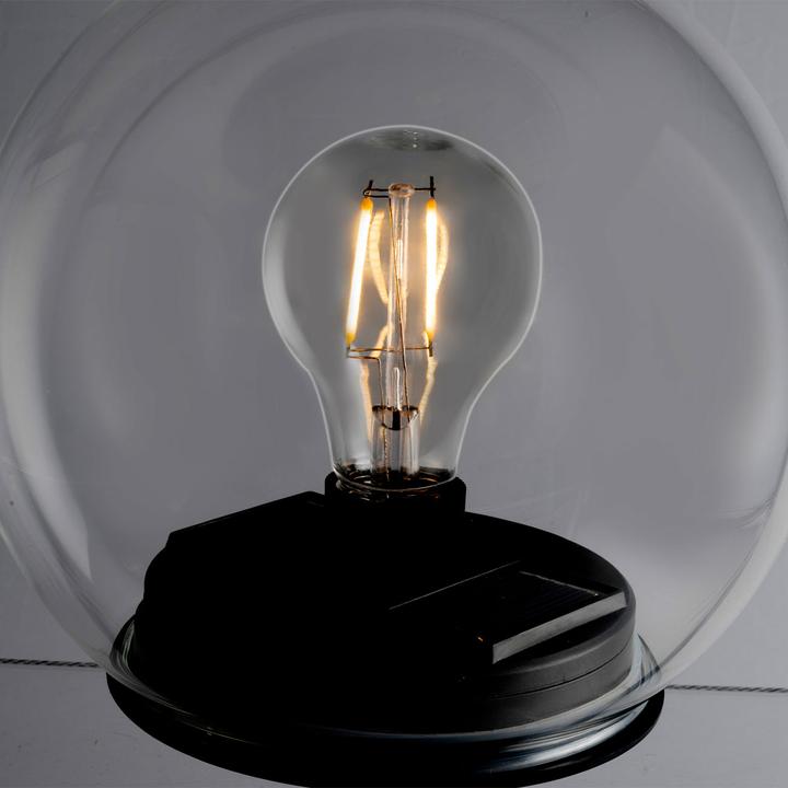 Produktbild Grundig Solar-Kugel-Lampe aus Glas mit abnehmbarem Erdspiess, 3er-Set (IP44)