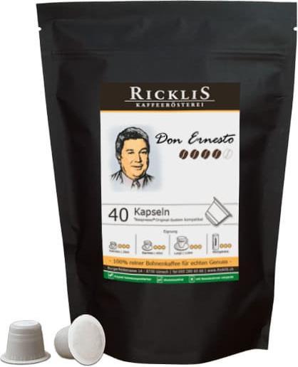 RickliS Kaffeerösterei Don Ernesto (40 x Port.)