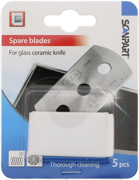 Image du produit Scanpart Lames de rechange pour grattoir vitrocéramique, 5 pcs. (Lame de rechange)