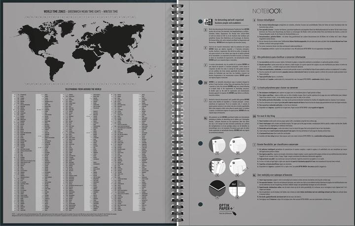 Produktbild Oxford Notizbuch (A4, Liniert, Harter Einband)