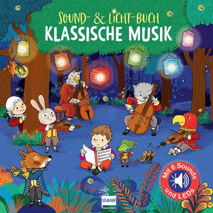 Immagine prodotto Sound-& Licht-Buch Klassische Musik (Klassik für Kinder) (Tedesco, Emilie Collet, 2019)
