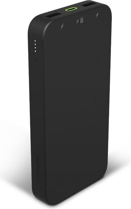 Actual product image Zagg MOPHIE POWERSTATION 10K WITH PD BLACK (20W USB C 2XUSB A 12W) (10000 mAh, 20 W)