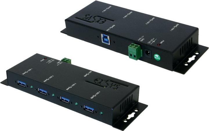Exsys Hub USB 3.0 (USB-B, 4 ports)