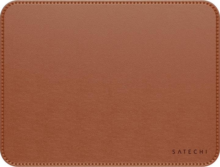 Actual product image Satechi Vegan-Leather Premium Mouse Pad Brown