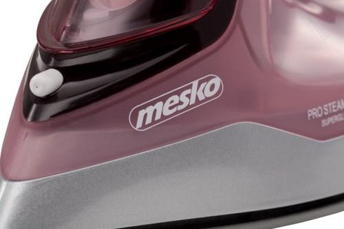 Actual product image Mesko MS 5028 Iron Dry & Steam Iron Ceramic Ironing Sole (2600 W, 60 g/min)