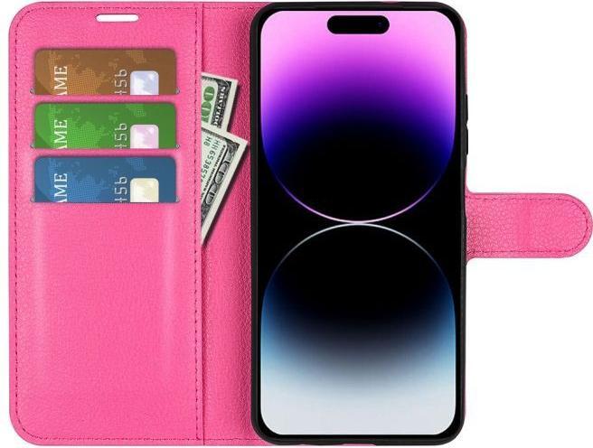 Immagine prodotto MU Classic Serie di copertine per libri in pelle Litchi (Apple iPhone 15 Pro)