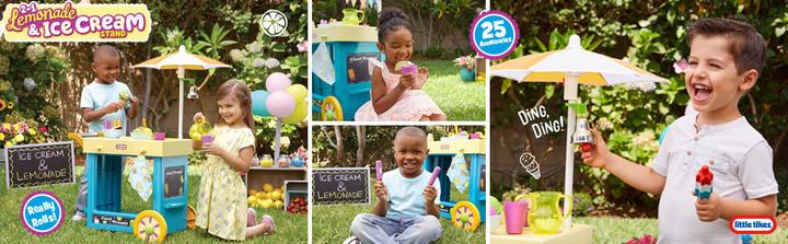 Produktbild MGA Little Tikes - 2-in-1 Lemonade and Ice Cream Stand (656130)