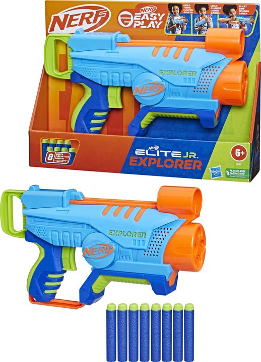 Actual product image Nerf Elite Junior Explorer Easy-Play