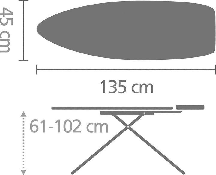 Actual product image Brabantia Ironing board (135 x 45 cm)