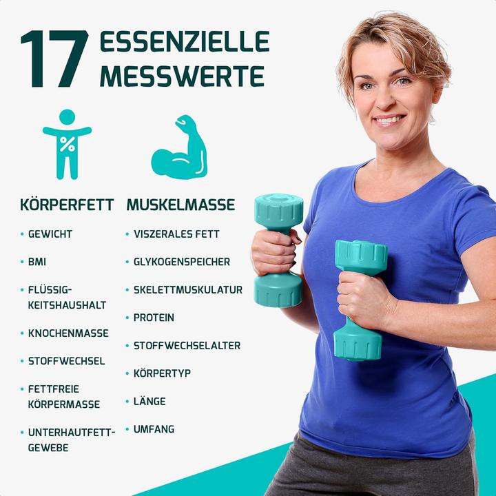 Actual product image Fitage Körperanalysewaage mit App (180 kg)