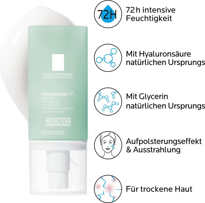 Produktbild La Roche Posay Hydraphase Ha Legere (50 ml, Tagescreme)