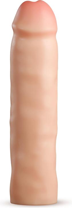 Actual product image Blush performance plus 2 inch silicone penis xtender beige