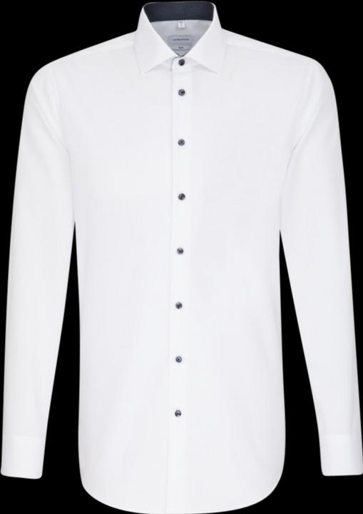 Actual product image Seidensticker Shirt Slim Fit Business Kent Patch 12 white (37)