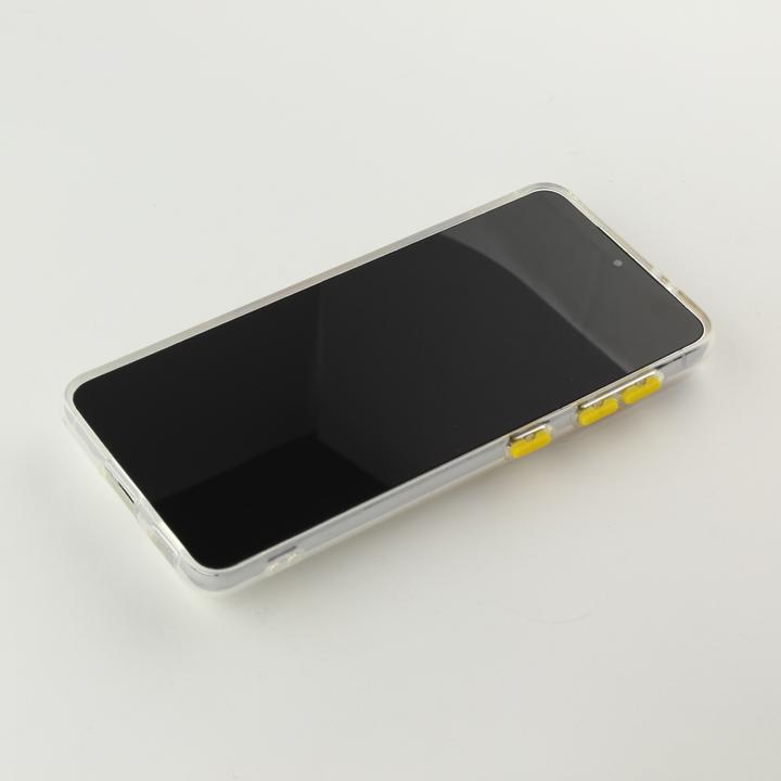 Immagine prodotto PhoneLook Coque Caméra clapet avec anneau jaune (Samsung Galaxy S22+)
