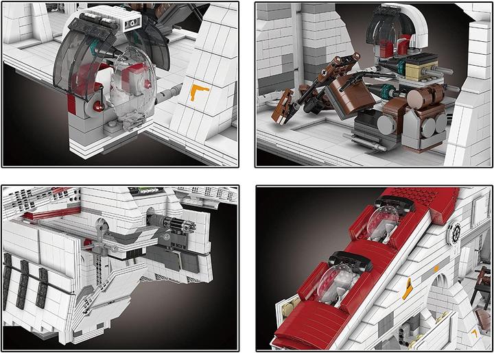 Produktbild Mould King Kanonenboot der Republic LAAT-1