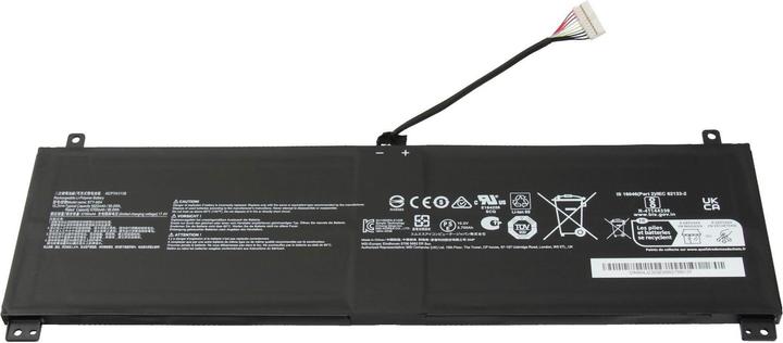 Produktbild MSI BTY-M54 (4 Zellen, 5921 mAh)