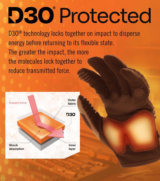 Actual product image Mechanix Wear The Original M-Pact glove (L)