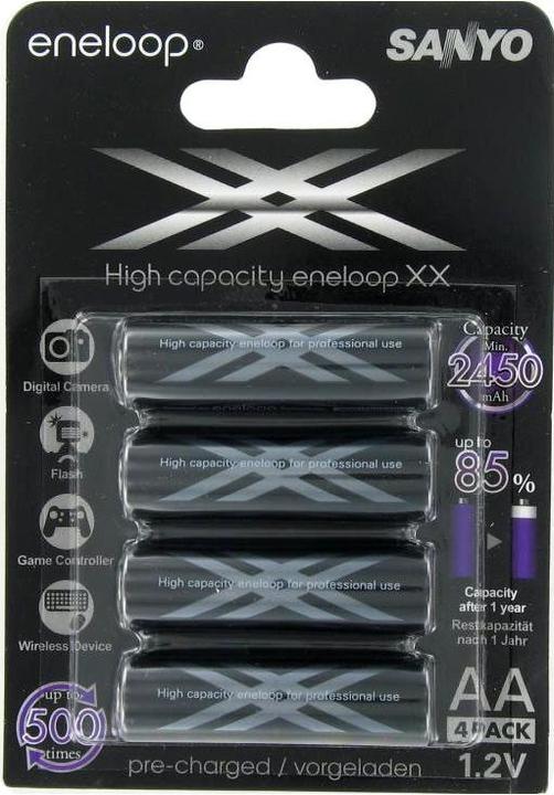 Immagine prodotto Panasonic Box batteria Eneloop Pro e AccuCell (8 pz., AA, 2500 mAh)