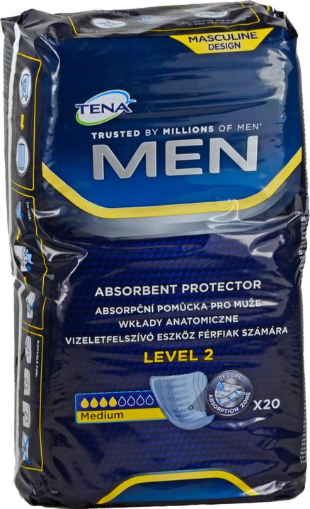 Produktbild Tena MEN Einlagen bei BlasenInkontinenz Level 2 (20 x, Normal)