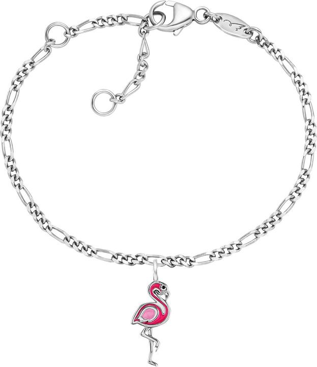 Produktbild Herzengel Flamingo Armband (15 cm, Emaille)