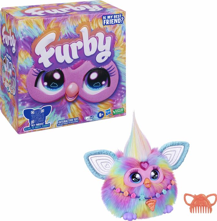 Actual product image Furby interactive plush toy (colour mix) (15 cm)