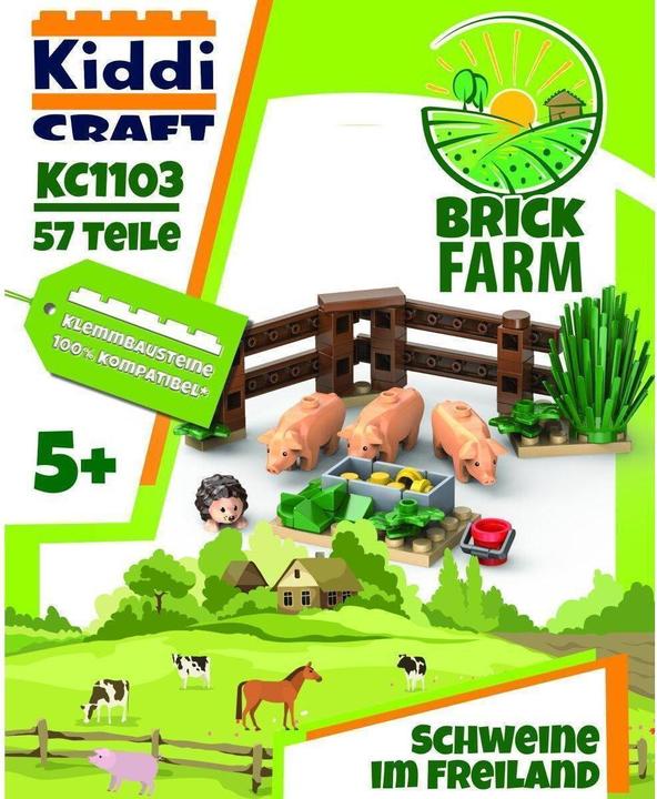 Actual product image Kiddicraft Pigs in the open air